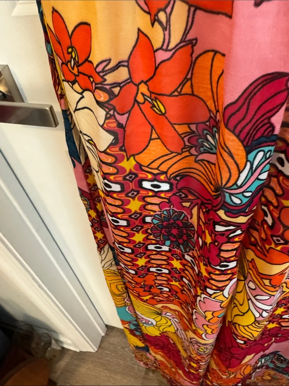 Floral Wide Leg Jumpsuit - Multicolor - Picture 5 of 13